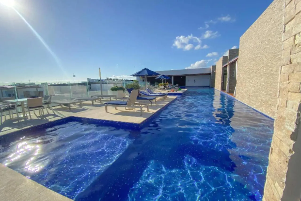 Lägenhet Apartamento Frente Al Mar En Playa Del Carmen