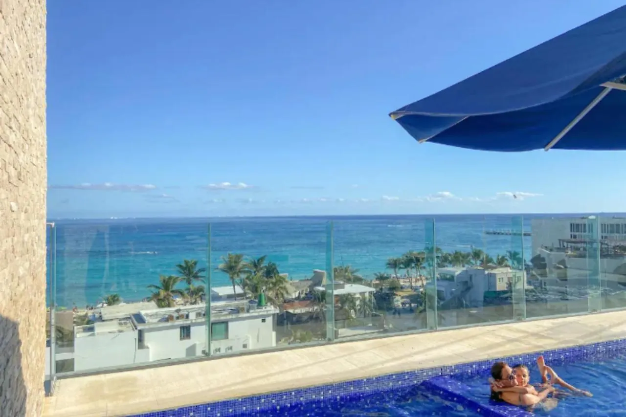 Lägenhet Apartamento Frente Al Mar En Playa Del Carmen Mexiko